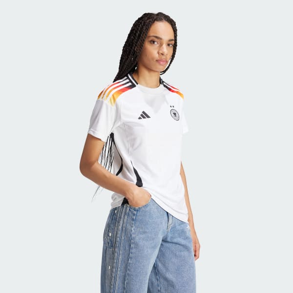 Bianco Maglia Home 2024 Women's Team Germany