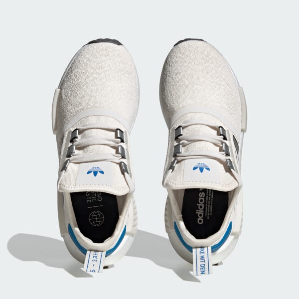 Adidas nmd r1 white junior hot sale