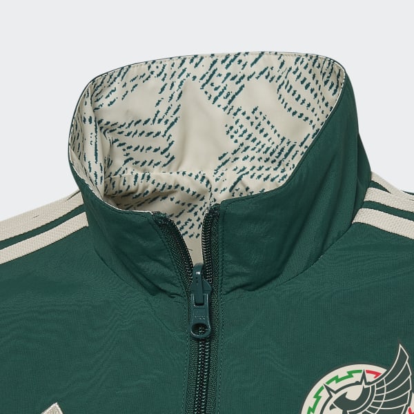 adidas Mexico Anthem Jacket Green Kids' Soccer adidas US