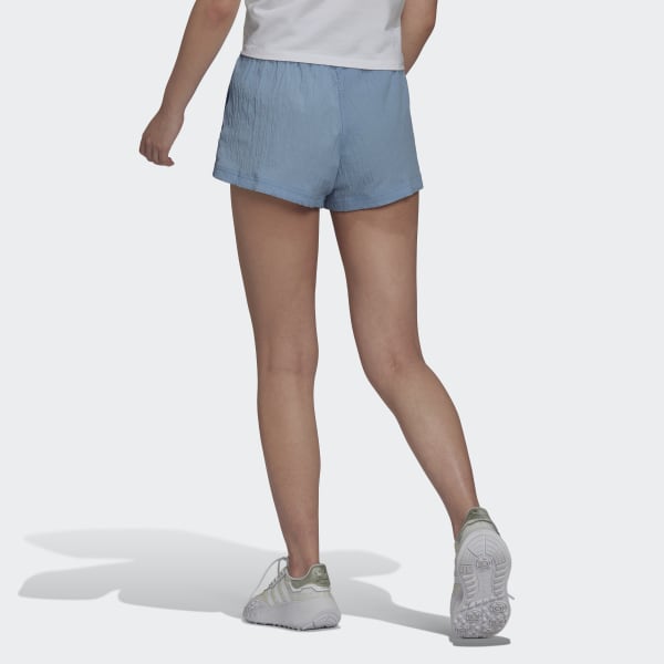 Blue Triple Trefoil Shorts