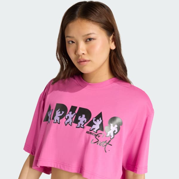 adidas x Jeremy Scott Tee - Pink | Free Shipping with