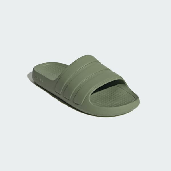 Green Adilette Flow Slides