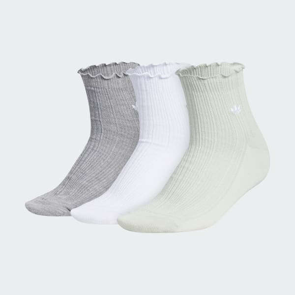 U ORI RUFFLE 3-PACK QUARTER