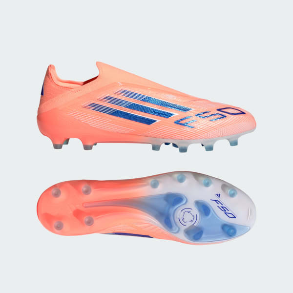 Orange F50 Elite Laceless Artificial Grass Boots