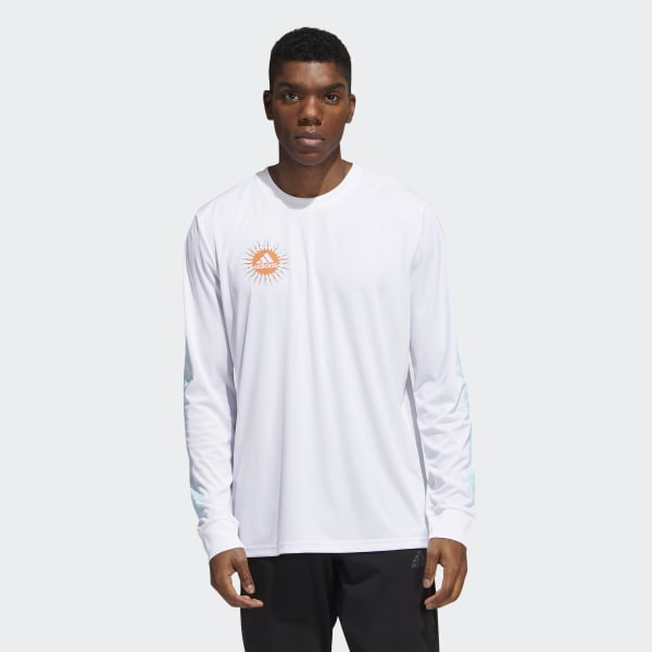 adidas Freedom Running Long Sleeve Tee - White | adidas India