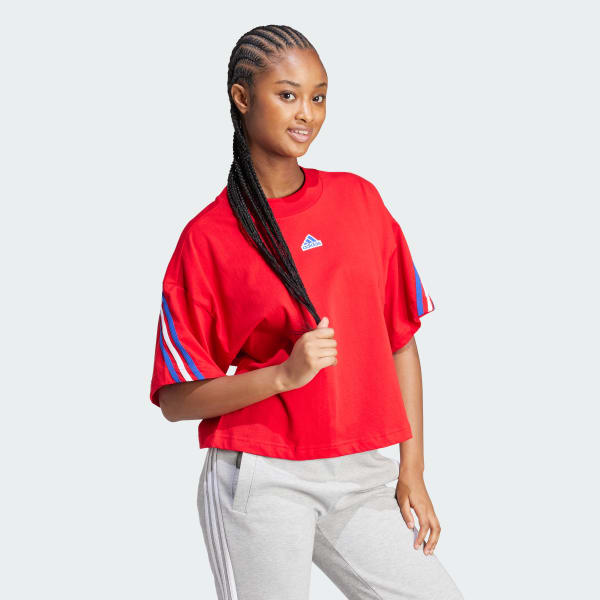 Rojo Polera Future Icons 3 Tiras