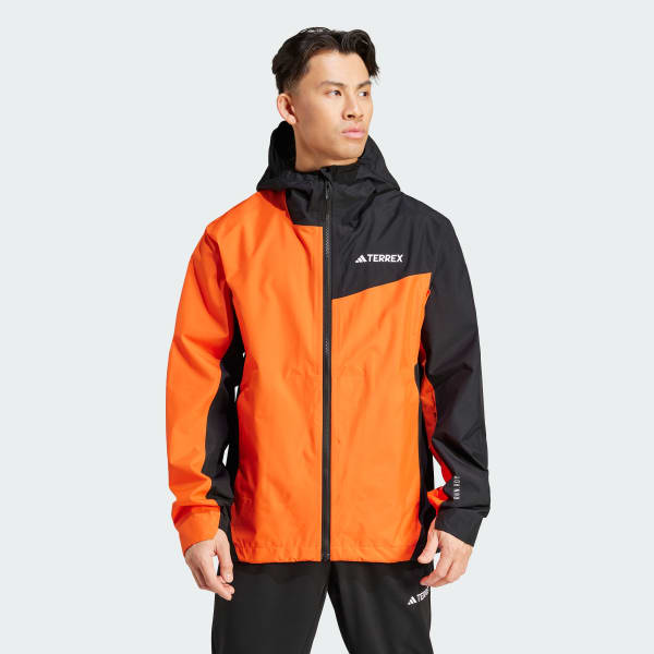 adidas Terrex Multi 2.5L Rain.Rdy Jacket - Orange | Men\'s Hiking | adidas US