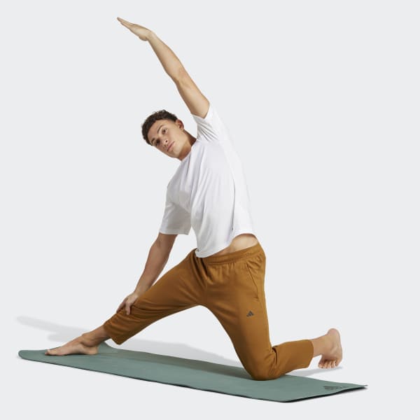 Blanc T-shirt de training Yoga Base