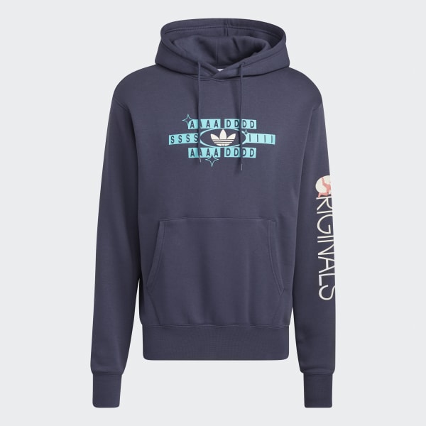 Μπλε Forever Sport Hoodie BY778