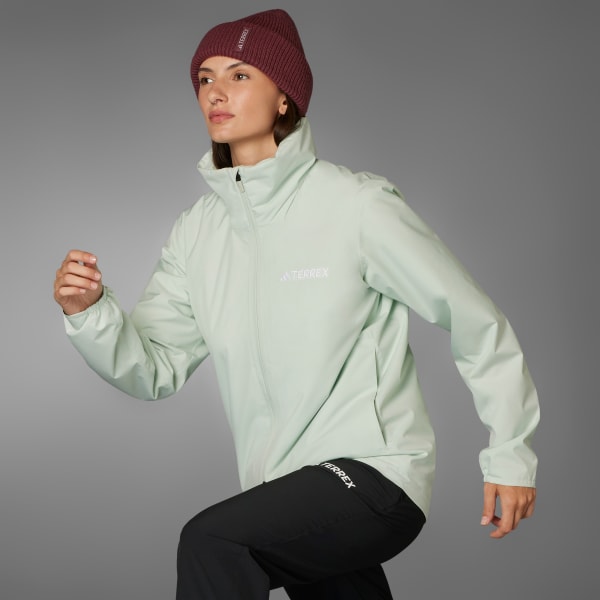 zelená Bunda Multi Essentials 2L Rain