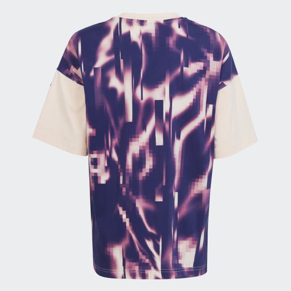 Pink ARKD3 Allover Print T-Shirt
