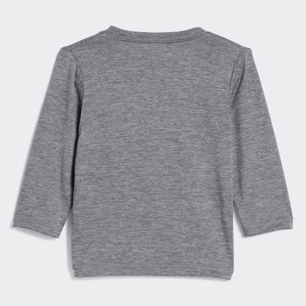 ☆adidas☆ Tape waistband tee melange adidas Tape Waistband Tee - Grey | adidas Finland
