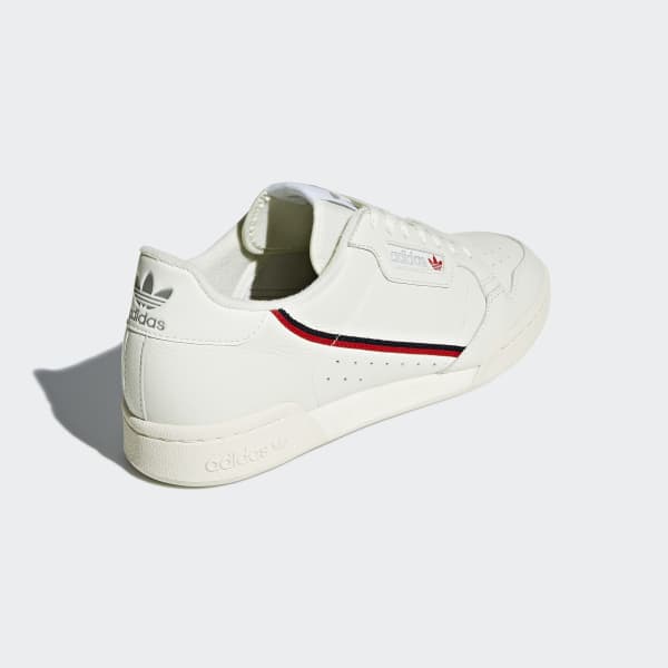 adidas continental 80 femme rouge