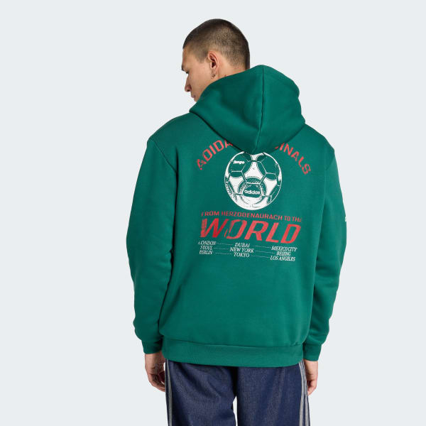 Πράσινο Graphic Hoodie