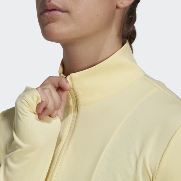 Yellow Own The Run Long-Sleeve Top EBS71