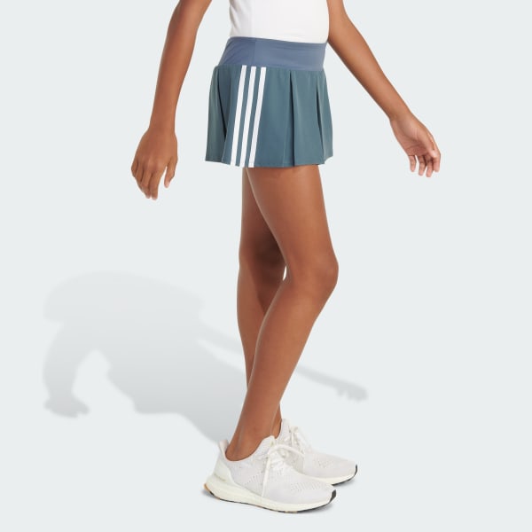 3-Stripes Pleated Woven Skort Kids