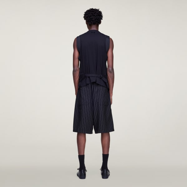 Preto COLETE ALFAIATARIA LISTRADO Y-3 SPORT UNIFORM