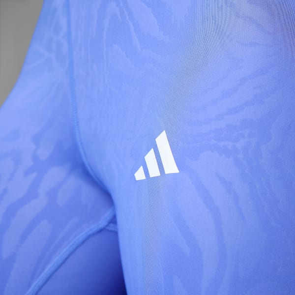 Μπλε Techfit Printed 7/8 Leggings