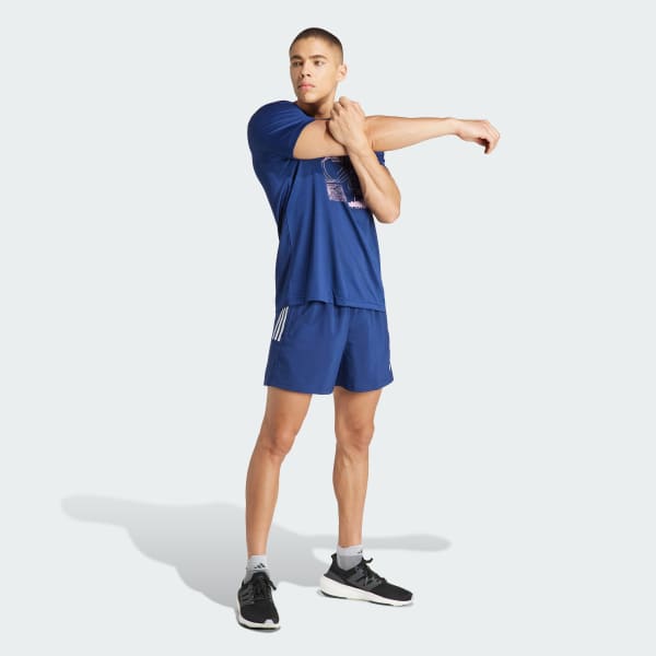 Blauw Own the Run Short