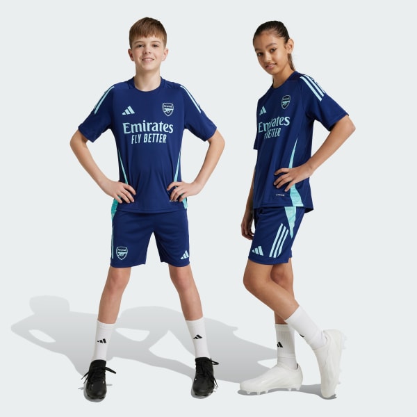Blue Arsenal Tiro 24 Training Shorts