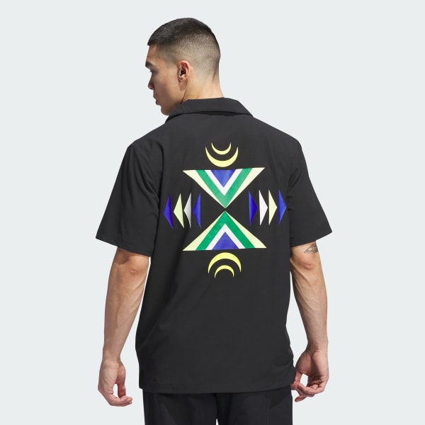 Brasil Tech Button Down Shirt