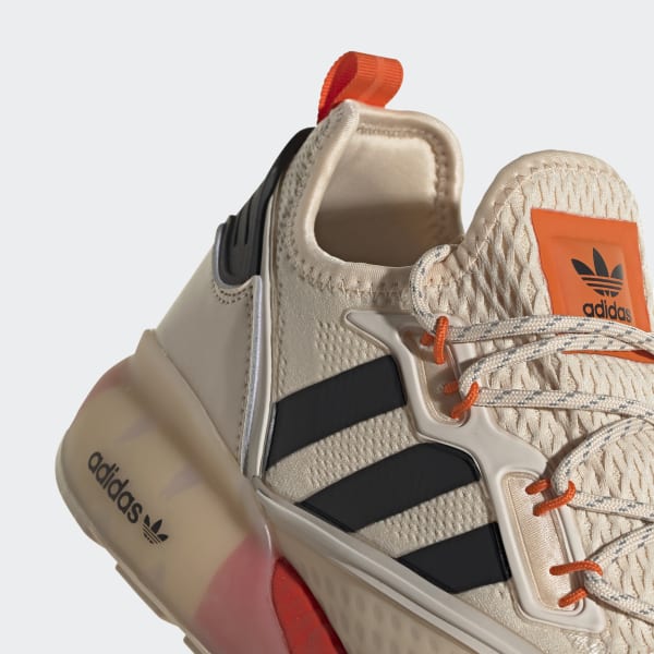 adidas zx 2k flux trainers in beige