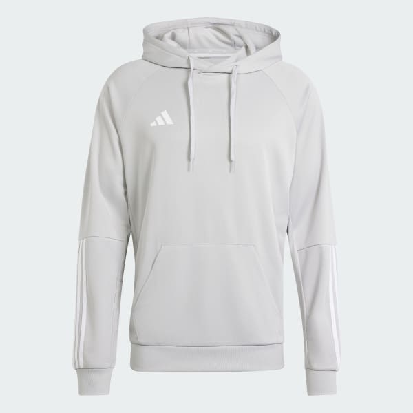 adidas Sereno AEROREADY Cut 3-Stripes Hoodie Grey adidas India