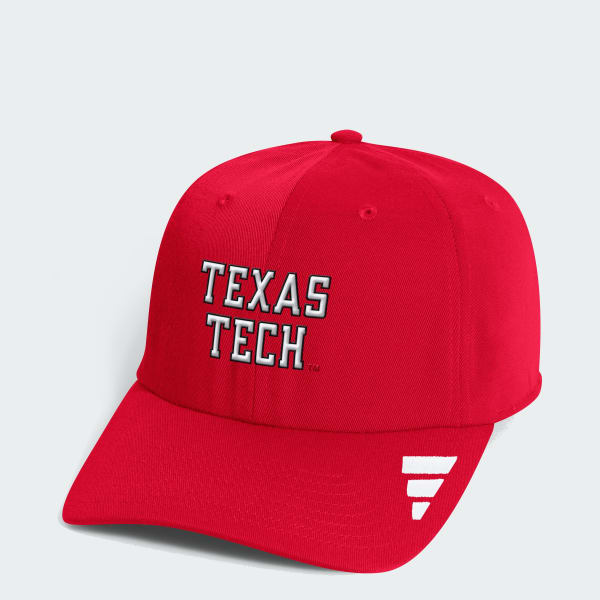adidas Texas Tech Slouch Adjustable Hat - Black | Free Shipping