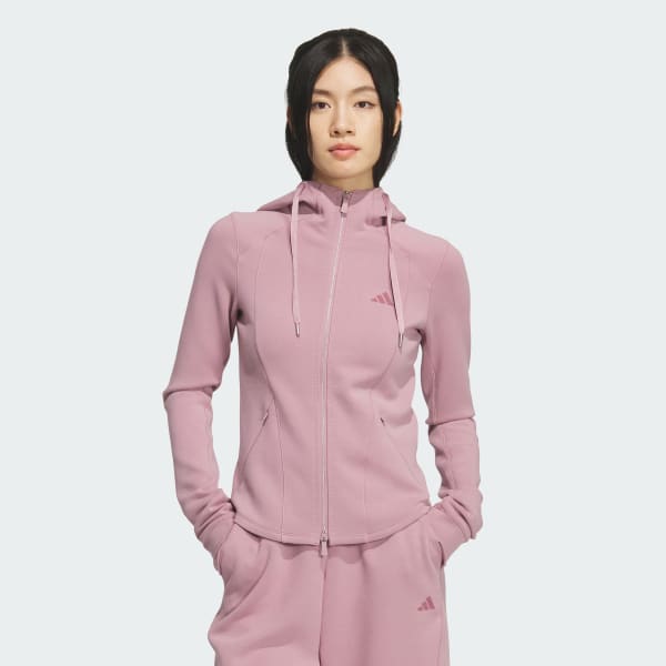 fialová BUNDA SLIM KNIT