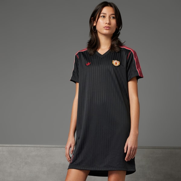 cerná Šaty Manchester United Terrace Icons