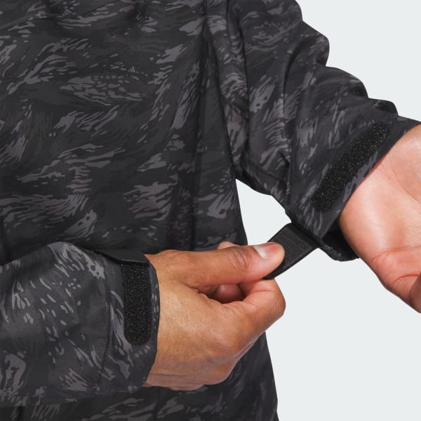 adidas Ultimate365 Tour CLIMAPROOF+ Anorak Jacket - Black | Free
