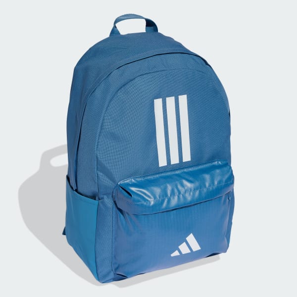 สีน้ำเงิน กระเป๋าเป้ Classic Back-to-School 3-Stripes