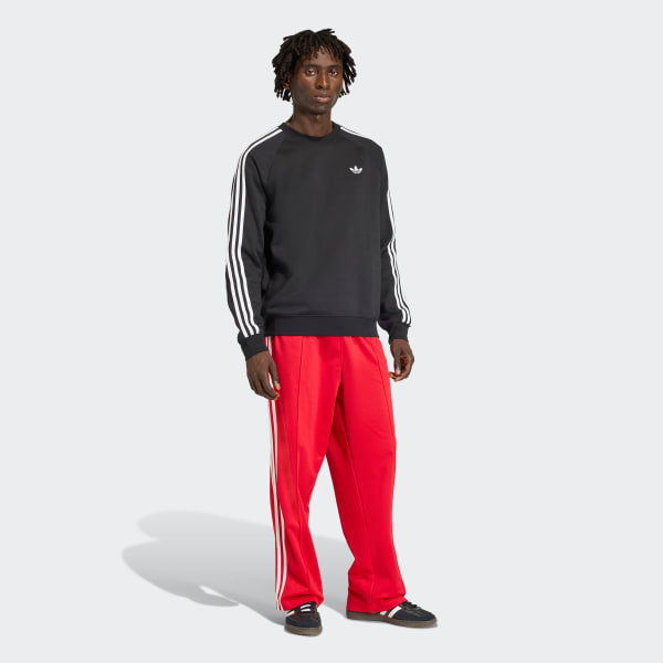 Red BAGGY TRACK PANTS