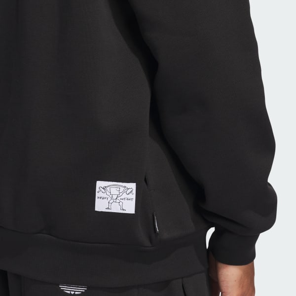 adidas Heavyweight Shmoofoil Quarter-Zip Mock Neck
