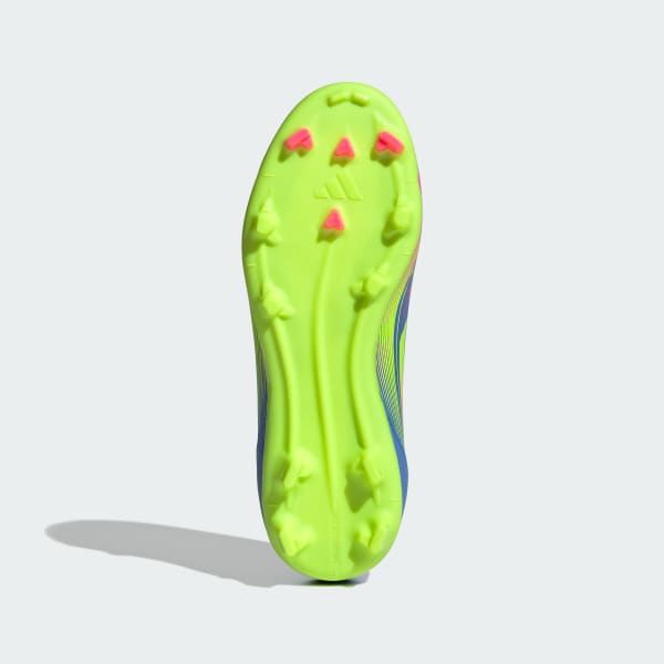 modrá Kopačky F50 League Laceless Firm/Multi-Ground Kids