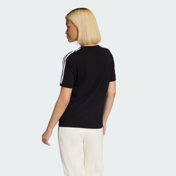 สีดำ เสื้อยืด LINEAR