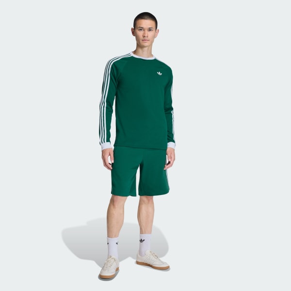 groen 3-STRIPES LONGSLEEVE