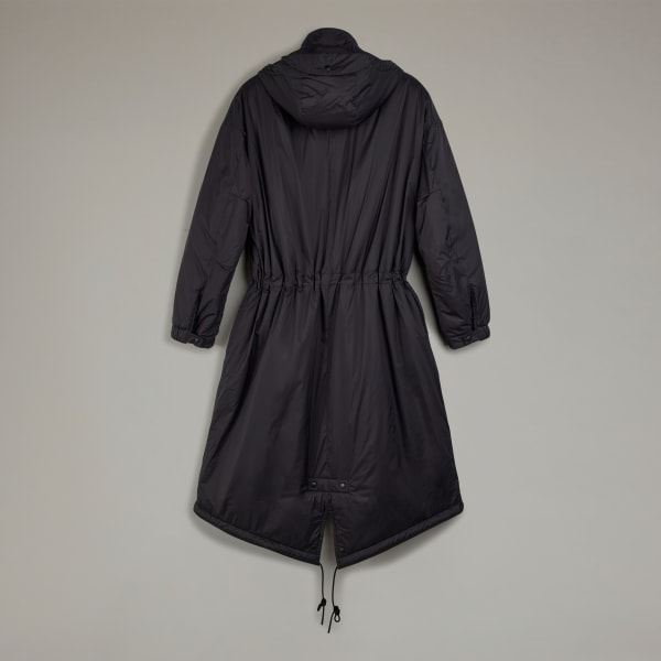 adidas Y-3 Padded Hooded Parka - Black | adidas Türkiye