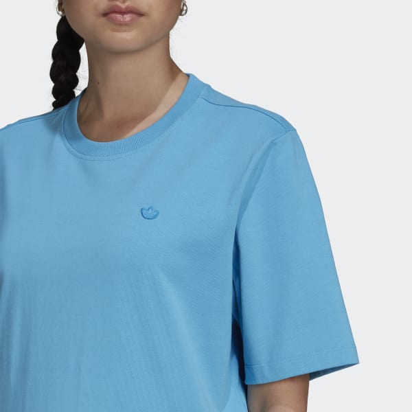 modrá Tričko Adicolor Oversize RM025