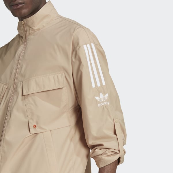 Beige Adicolor Parley Trainingsjack TJ082