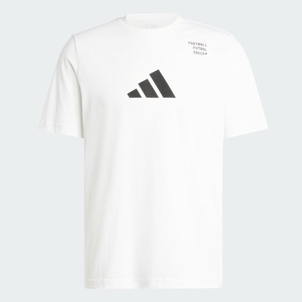 Blanco Playera Fútbol Category Logo