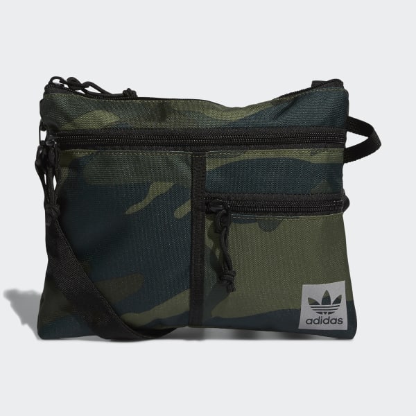 adidas Flat Crossbody Bag Green adidas US