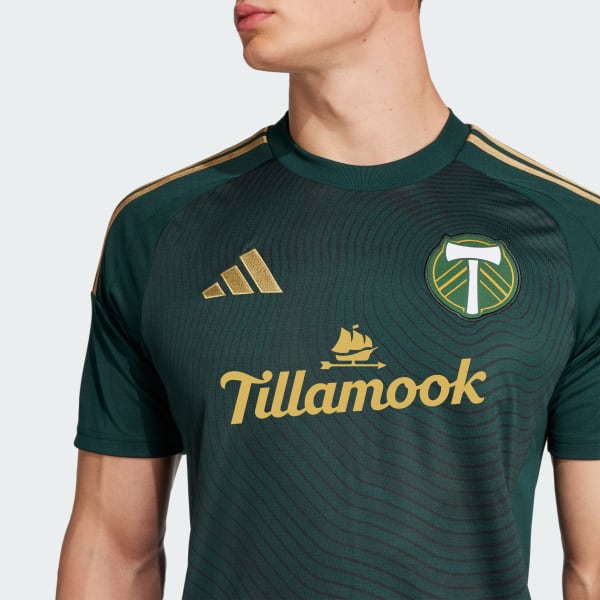 adidas Portland Timbers 25/26 Home Jersey - Green | Free