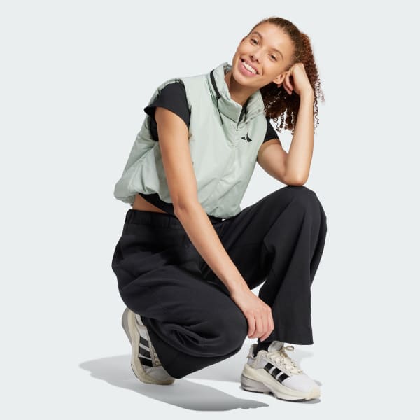 Grey City Escape Cropped Vest
