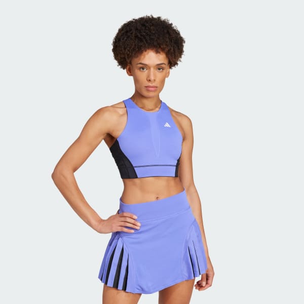 Adidas crop top and skirt set top