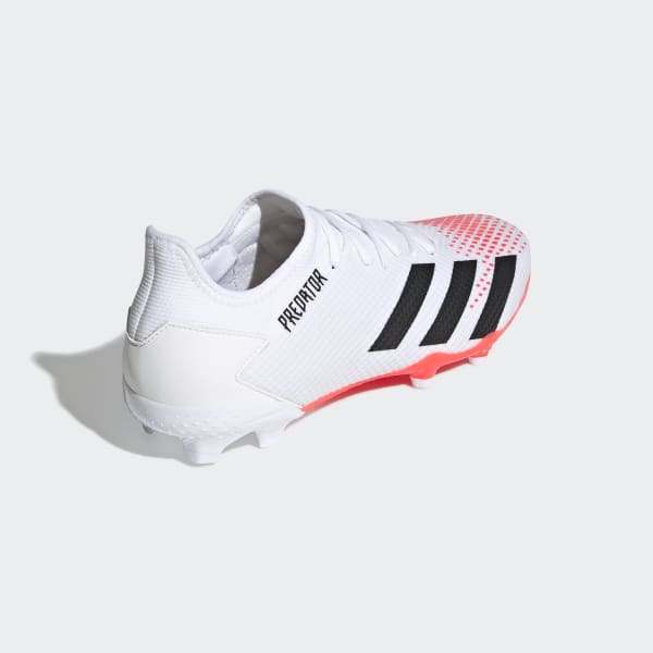 สีขาว รองเท้าฟุตบอล Predator 20.3 Firm Ground EPD76