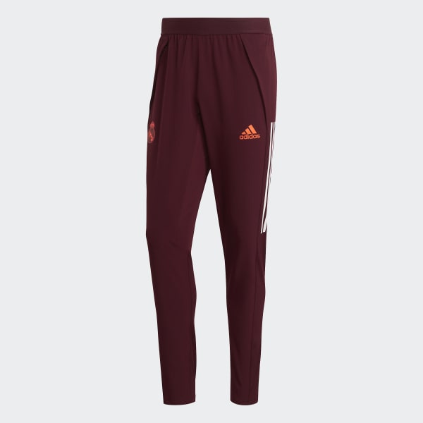 adidas Real Madrid Training Tracksuit Bottoms - Burgundy | adidas UK