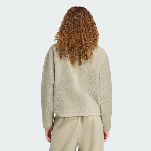 Green City Tech High Pile Fleece Half-Zip Jacket