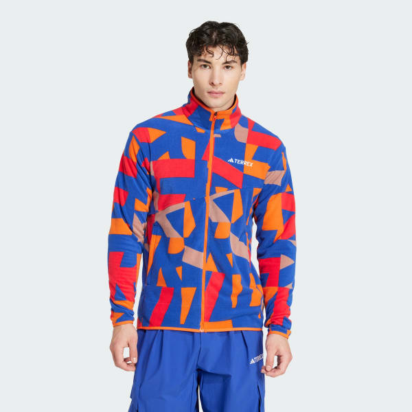 Ροζ Terrex Multi Printed Full-Zip Fleece Jacket