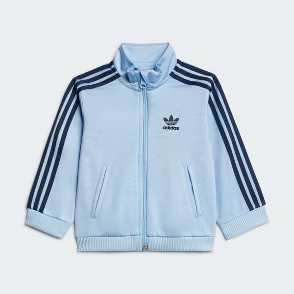 Blue Adicolor Firebird Track Suit Kids